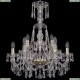 Люстра 1403/6+3/195/XL-65/G ★Bohemia Ivele Crystal, Золото► — Купить▼