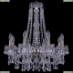 Люстра 1403/8/195/h-60/Pa ★Bohemia Ivele Crystal, Патина► — Купить▼