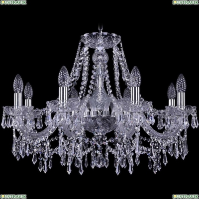 Люстра 1403/8/240/Ni ★Bohemia Ivele Crystal, Никель► — Купить▼