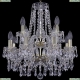 Люстра 1403/8+4/160/2d/G ★Bohemia Ivele Crystal, Золото► — Купить▼