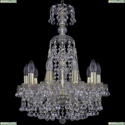Люстра 1409/10/141/XL-59/G ★Bohemia Ivele Crystal, Золото► — Купить▼