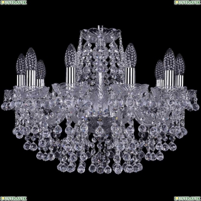 Люстра 1409/10/195/Ni ★Bohemia Ivele Crystal, Никель► — Купить▼