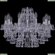 Люстра 1409/10/195/Ni ★Bohemia Ivele Crystal, Никель► — Купить▼