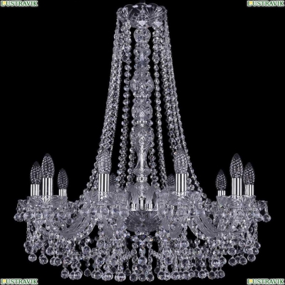 Люстра 1409/10/240/h-76/Ni ★Bohemia Ivele Crystal, Никель► — Купить▼