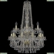 Люстра 1409/10+5/195/h-83/2d/G ★Bohemia Ivele Crystal, Золото► — Купить▼