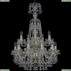 Люстра 1409/10+5/195/XL-83/2d/G ★Bohemia Ivele Crystal, Золото► — Купить▼