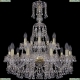 Люстра 1409/10+5/240/XL-77/G ★Bohemia Ivele Crystal, Золото► — Купить▼