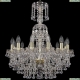 Люстра 1409/12/195/XL-68/G ★Bohemia Ivele Crystal, Золото► — Купить▼