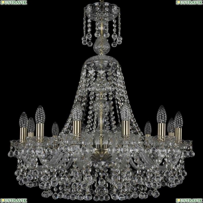 Люстра 1409/12/240/XL-75/Pa ★Bohemia Ivele Crystal, Патина► — Купить▼