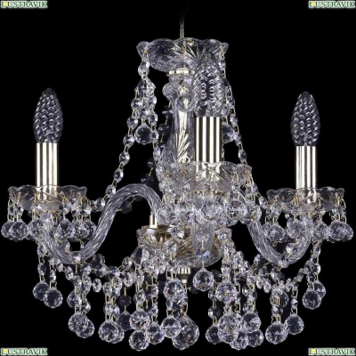 Люстра 1409/3/141/G ★Bohemia Ivele Crystal, Золото► — Купить▼