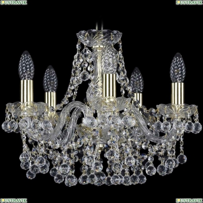 Люстра 1409/5/141/G ★Bohemia Ivele Crystal, Золото► — Купить▼