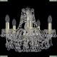 Люстра 1409/5/141/G ★Bohemia Ivele Crystal, Золото► — Купить▼