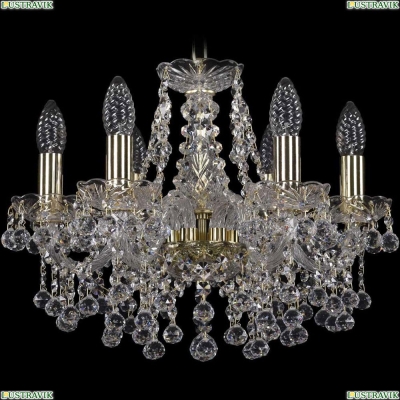 Люстра 1409/6/141/G ★Bohemia Ivele Crystal, Золото► — Купить▼
