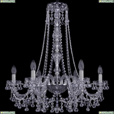Люстра 1409/6/240/h-75/Ni ★Bohemia Ivele Crystal, Никель► — Купить▼