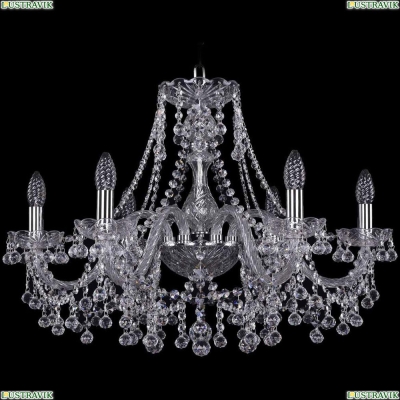 Люстра 1409/6/240/Ni ★Bohemia Ivele Crystal, Никель► — Купить▼