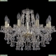 Люстра 1409/8/195/G ★Bohemia Ivele Crystal, Золото► — Купить▼
