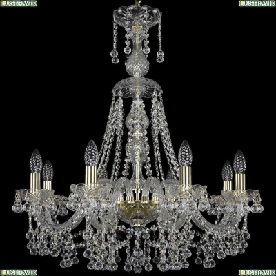 Люстра 1409/8/240/XL-75/G ★Bohemia Ivele Crystal, Золото► — Купить▼