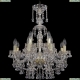 Люстра 1409/8+4/195/XL-68/G ★Bohemia Ivele Crystal, Золото► — Купить▼