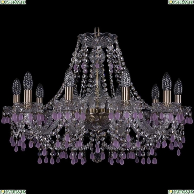 Люстра 1410/10/240/Pa/V7010 ★Bohemia Ivele Crystal, Патина► — Купить▼