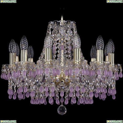Люстра 1410/12/160/G/V7010 ★Bohemia Ivele Crystal, Золото► — Купить▼