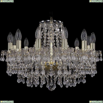 Люстра 1410/12/195/G/V0300 ★Bohemia Ivele Crystal, Золото► — Купить▼