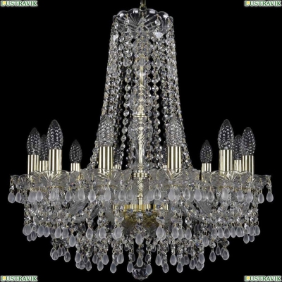 Люстра 1410/12/195/h-60/G/V0300 ★Bohemia Ivele Crystal, Золото► — Купить▼
