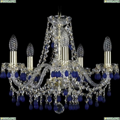 Люстра 1410/5/160/G/V3001 ★Bohemia Ivele Crystal, Золото► — Купить▼