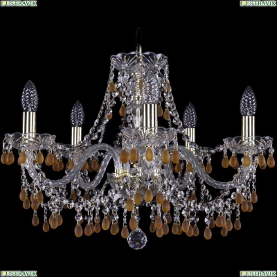 Люстра 1410/5/195/G/V1003 ★Bohemia Ivele Crystal, Золото► — Купить▼