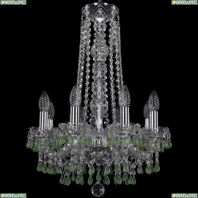 Люстра 1410/8/141/h-60/Ni/V5001 ★Bohemia Ivele Crystal, Никель► — Купить▼