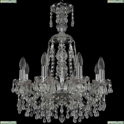 Люстра 1410/8/160/XL-60/Ni/V0300 ★Bohemia Ivele Crystal, Никель► — Купить▼