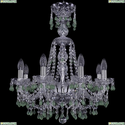 Люстра 1410/8/195/XL-66/Ni/V5001 ★Bohemia Ivele Crystal, Никель► — Купить▼