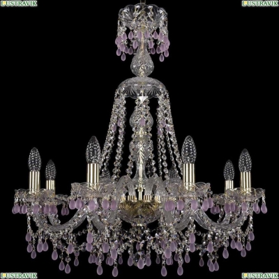 Люстра 1410/8/240/XL-74/G/V7010 ★Bohemia Ivele Crystal, Золото► — Купить▼