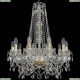 Люстра 1411/10/195/h-70/G ★Bohemia Ivele Crystal, Золото► — Купить▼