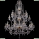 Люстра 1411/10+5+5/360/2d/G ★Bohemia Ivele Crystal, Золото► — Купить▼