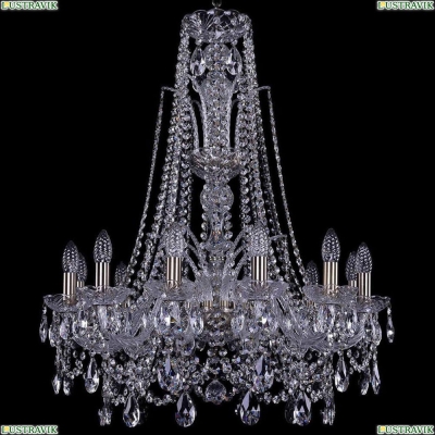 Люстра 1411/12/240/XL-83/Pa ★Bohemia Ivele Crystal, Патина► — Купить▼