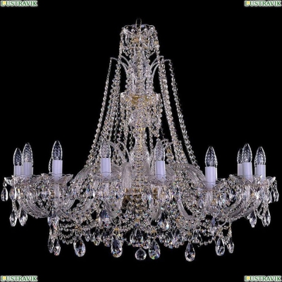 Люстра 1411/16/360/XL-87/G ★Bohemia Ivele Crystal, Золото► — Купить▼