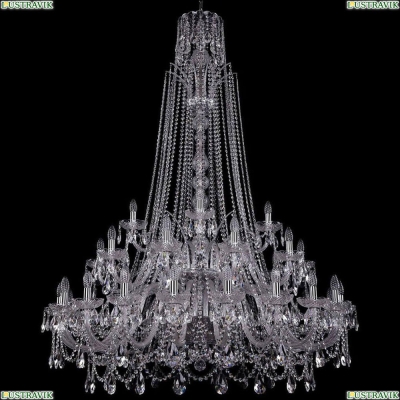 Люстра 1411/20+10+5/460/XL-175/2d/Ni ★Bohemia Ivele Crystal, Никель► — Купить▼