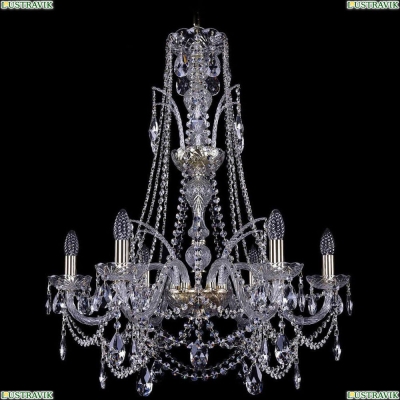 Люстра 1411/6/240/XL-83/G ★Bohemia Ivele Crystal, Золото► — Купить▼