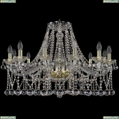 Люстра 1413/12/300/G/Balls ★Bohemia Ivele Crystal, Золото► — Купить▼
