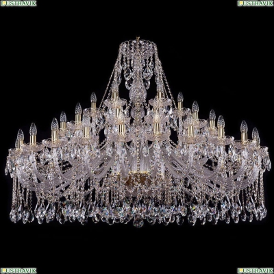 Люстра 1413/24+12+6/530/G ★Bohemia Ivele Crystal, Золото► — Купить▼