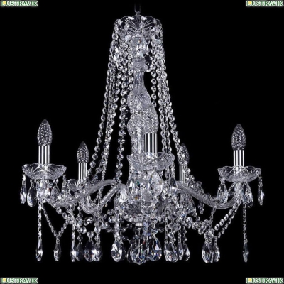 Люстра 1413/5/200/h-60/Ni ★Bohemia Ivele Crystal, Никель► — Купить▼