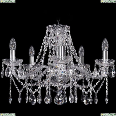 Люстра 1413/5/200/Ni ★Bohemia Ivele Crystal, Никель► — Купить▼