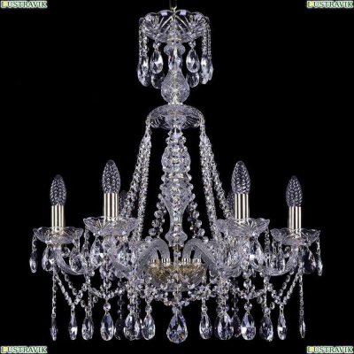 Люстра 1413/6/200/XL-66/G ★Bohemia Ivele Crystal, Золото► — Купить▼