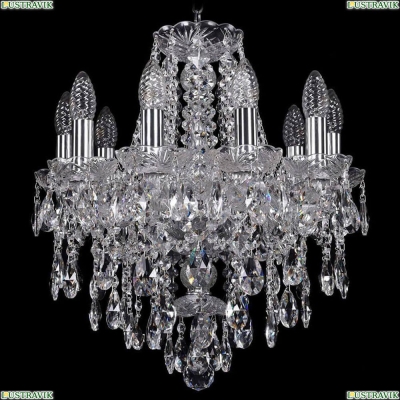 Люстра 1415/10/141/Ni ★Bohemia Ivele Crystal, Никель► — Купить▼