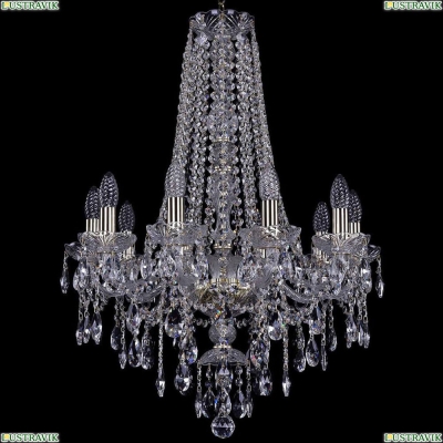 Люстра 1415/10/200/h-75/G ★Bohemia Ivele Crystal, Золото► — Купить▼