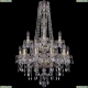 Люстра 1415/10+5/200/h-92/2d/G ★Bohemia Ivele Crystal, Золото► — Купить▼