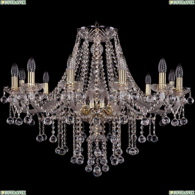 Люстра 1415/12/300/G/Balls ★Bohemia Ivele Crystal, Золото► — Купить▼
