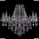 Люстра 1415/12/300/Ni/Leafs ★Bohemia Ivele Crystal, Никель► — Купить▼