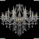 Люстра 1415/12+6/360/G ★Bohemia Ivele Crystal, Золото► — Купить▼