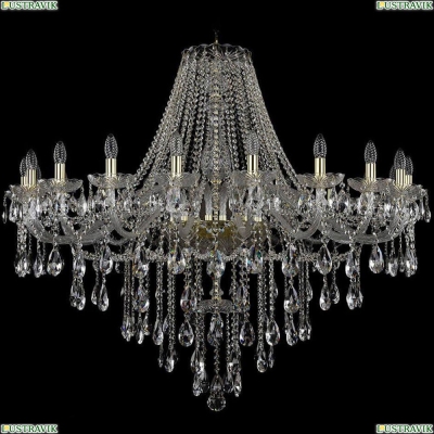 Люстра 1415/20/460/G ★Bohemia Ivele Crystal, Золото► — Купить▼